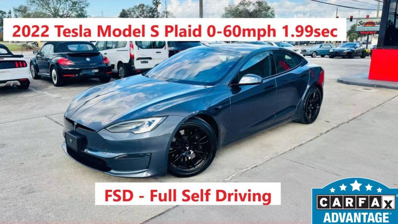 TESLA MODEL S 2022 5YJSA1E67NF472424 image